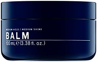 Selvedge Grooming Hair and Beard Styling Balm For Men, Deeply Conditions, Softens and Thickens, Medium Hold, Medium Shine, Made in Italy, 3.38 fl oz