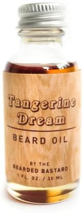 TBB Tangerine Dream Beard Oil for Men | Leave-In Beard Conditioner | Keeps Facial Hair Soft and Moisturizes Skin with Natural Essential Oils, Citrus & Vanilla Scent (1 Oz.)