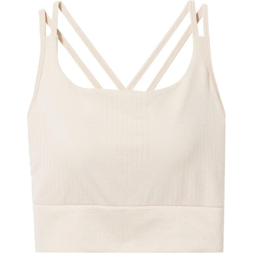 1 Womens Intraknit Strappy Bra - Small / Almond