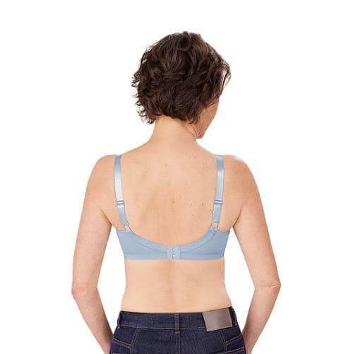 Amoena Nancy Soft Cup Mastectomy Bra - Light Blue