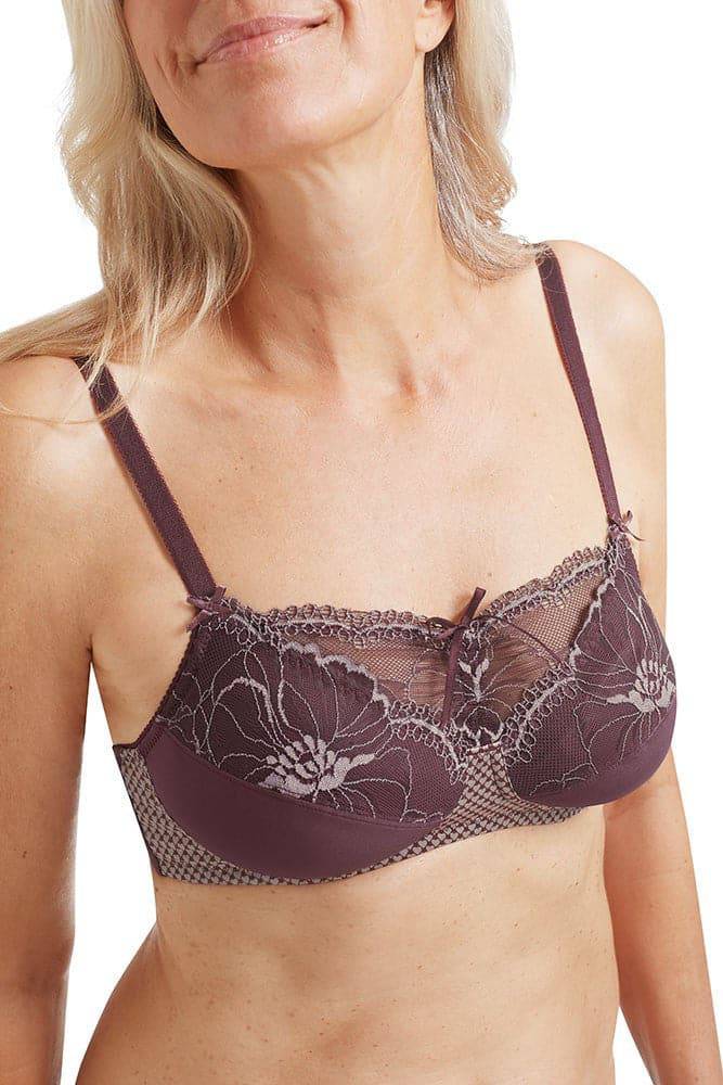 Amoena Be Amazing Wire-Free Bra - Sweet Chocolate/Taupe