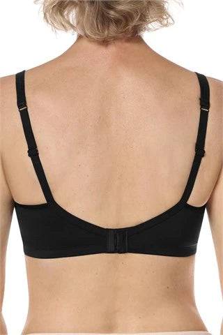 Amoena Mara Padded Wire-free Mastectomy Bra - Black
