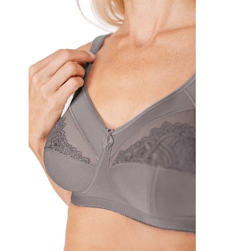 Amoena Isadora Wire-Free Bra Grey