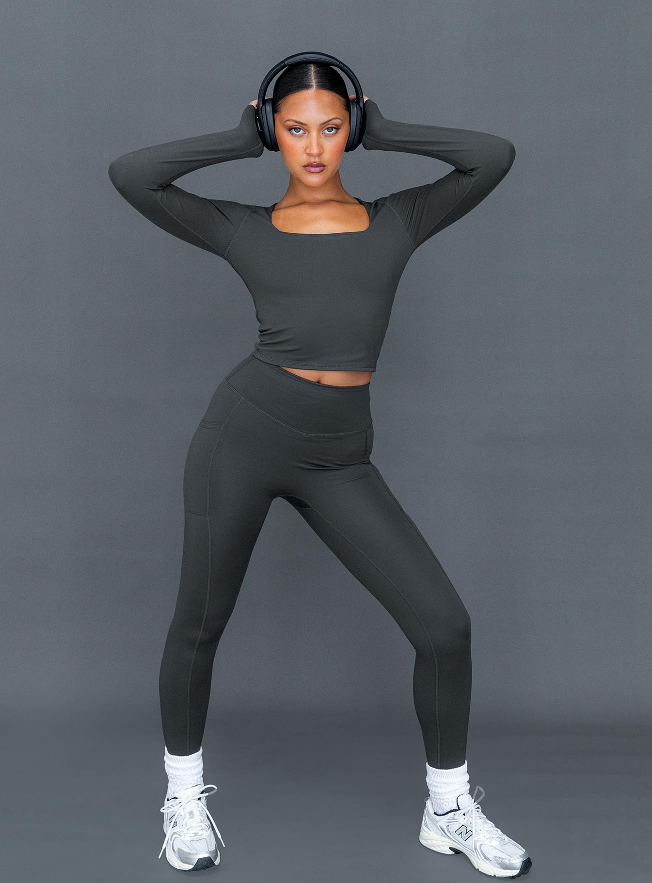 Achieve Activewear Leggings Grey