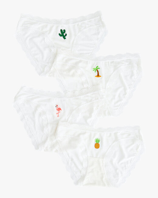 Tropical Knickers Box Set 4PK