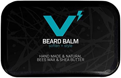 VOLT Beard Balm Men Grooming with Moisturizing Organic Oils, Shea and Mango Butter for Texture and Style - Unscented, 2.75oz Christmas Gift