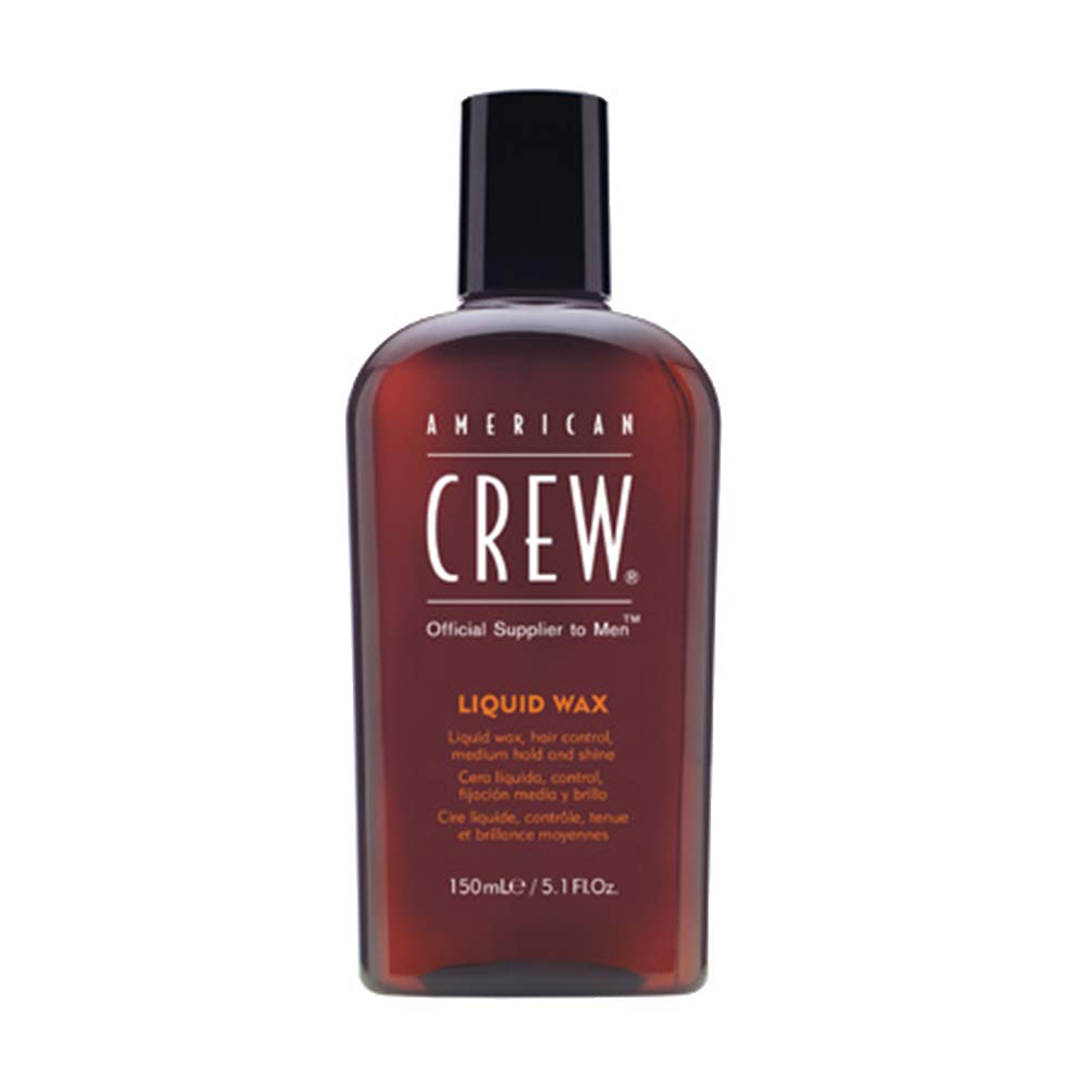 American Crew Men's Hair Wax, Liquid Wax, Medium Hold with Medium Shine, 5.1 Fl Oz