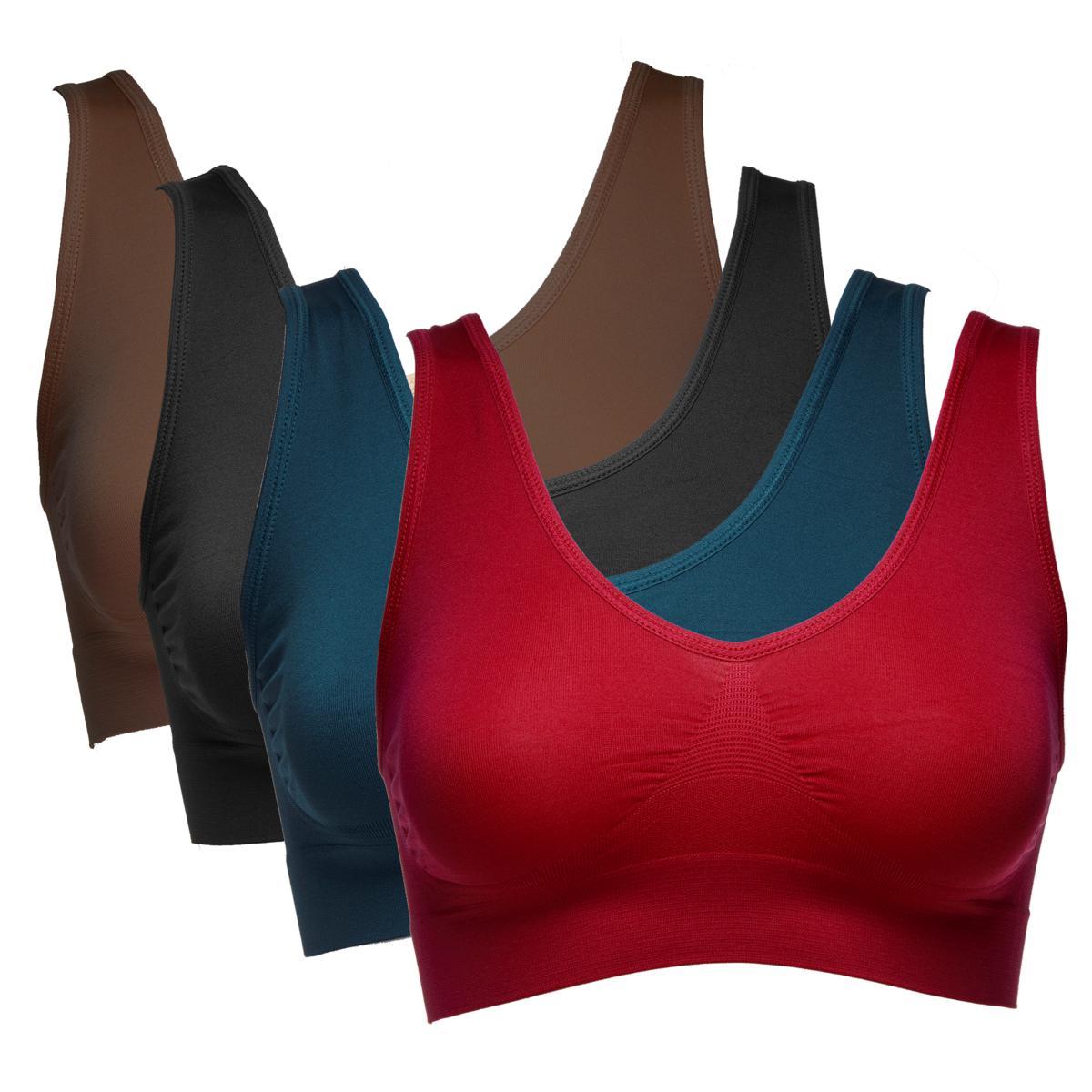 Rhonda Shear "Ahh Bra" 4-pack Darks