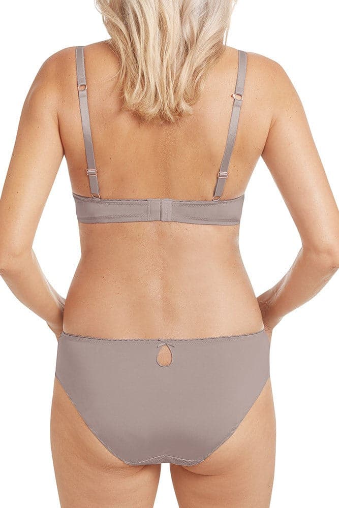 Amoena Be Amazing Padded Wire-Free Bra - Tender Taupe/Rose Kiss