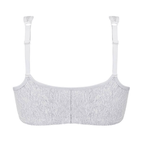 Amoena Fleur Wire-Free Bra Grey