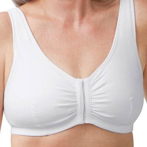Amoena Fleur Wire-Free Bra White