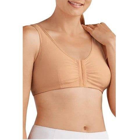 Amoena Frances Soft Cup Front Fastening Post Surgical Bra - Nude