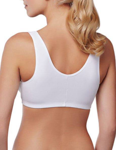 Amoena Frances Soft Cup Front Fastening Post Surgical Bra - White
