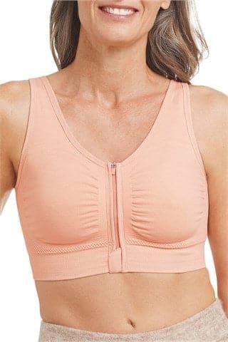 Amoena Emilia Zip Front Seamless Comfort Bra