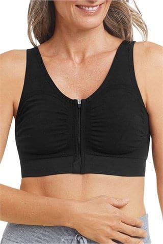 Amoena Emilia Zip Front Seamless Comfort Bra