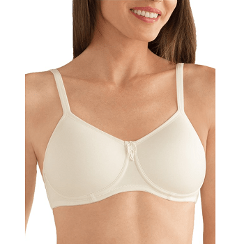 Amoena Lara Molded Comfort Bra Off White