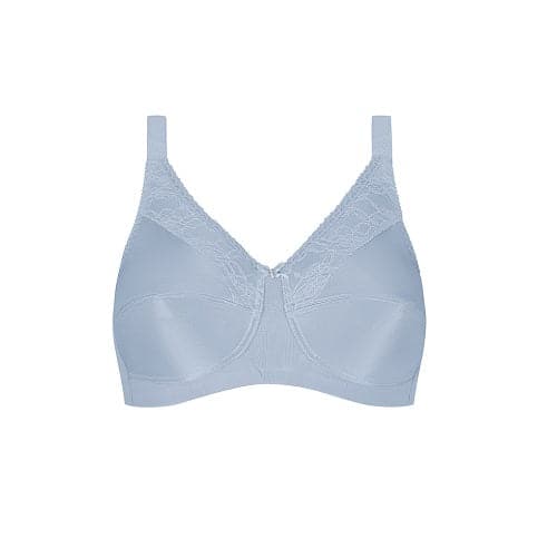 Amoena Nancy Soft Cup Mastectomy Bra - Light Blue