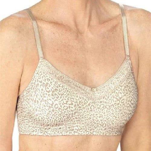 Amoena Bliss Wire-Free Bra - Off-White/Sand
