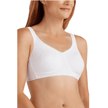 Amoena Mona Soft Cup Wire-Free Bra - White