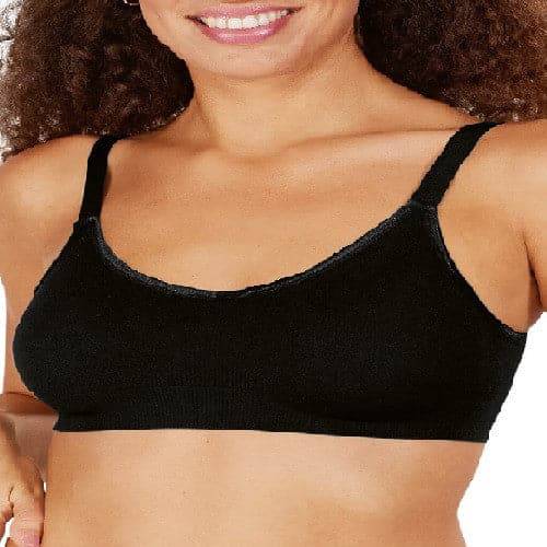 Amoena Eliza Wire-Free Mastectomy Bra - Black