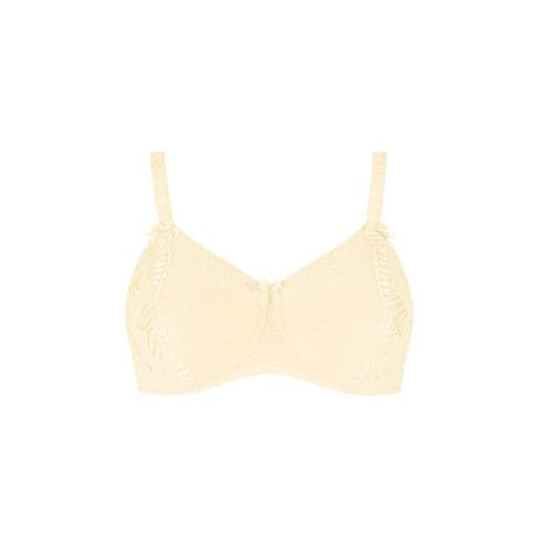 Amoena Mariella Padded Soft Cup Mastectomy Bra - Vanilla