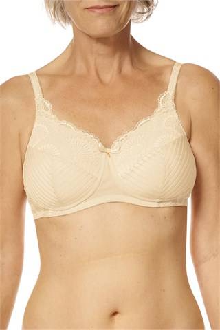 Amoena Karolina Padded Wire-free Mastectomy Bra - Sand