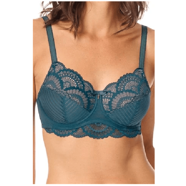 Amoena Karolina Underwired Bra Dark Teal/Sand