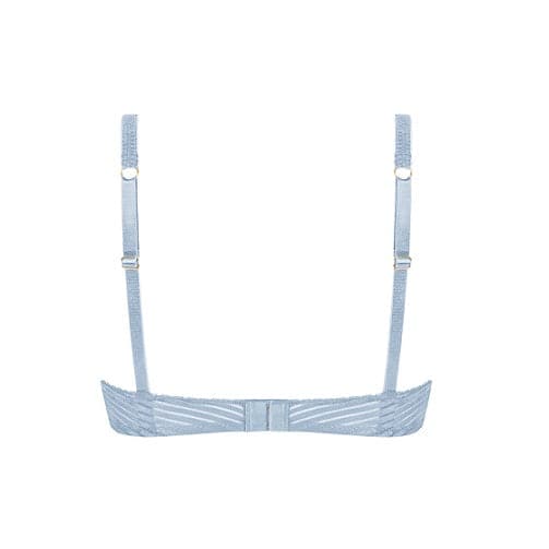 Amoena Karolina Wired Mastectomy Bra - Light Blue/Light Sand