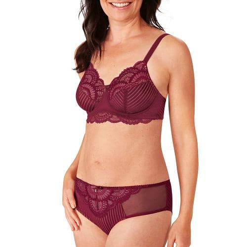 Amoena Karolina Underwired Bra Red/Nude