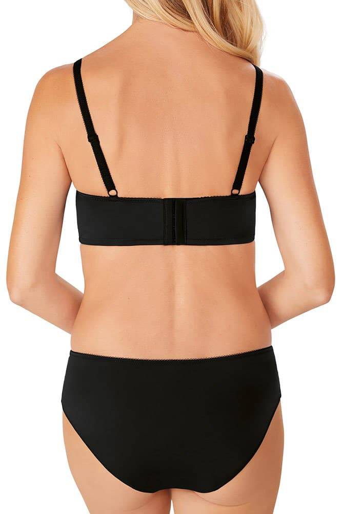 Amoena Kyra Padded Wire-Free Bra Black/Light Nude