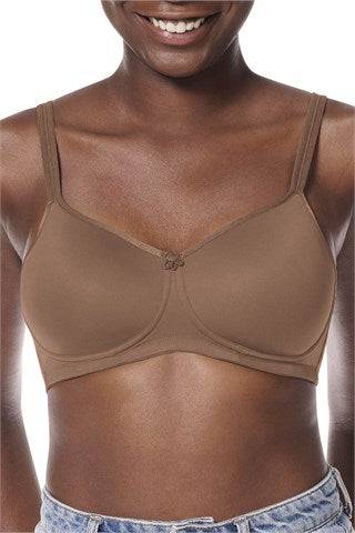 Amoena Mara Padded Wire-Free Mastectomy Bra - Mocha