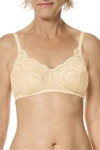 Amoena Karolina Wire-free Mastectomy Bra - Sand