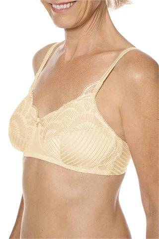 Amoena Karolina Wire-free Mastectomy Bra - Sand