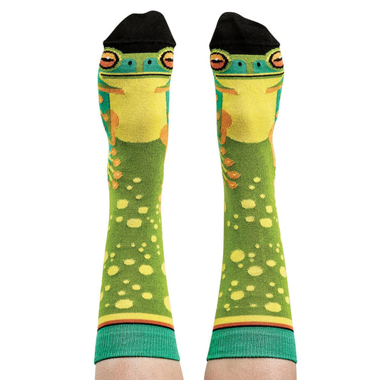 Wilson Payne Green Tree Frog Socks