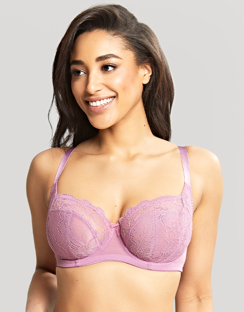 Panache Imogen Balconette Bra Mauve Pink