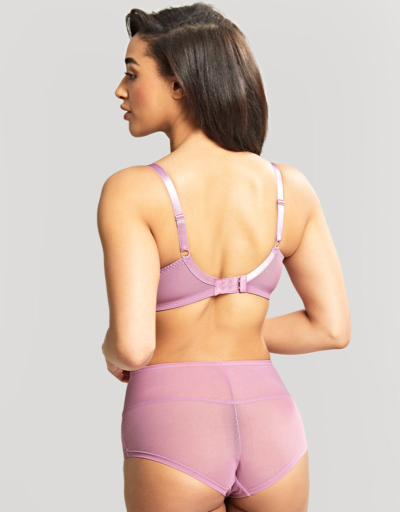 Panache Imogen Balconette Bra Mauve Pink