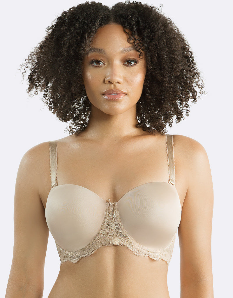 Parfait Elissa Strapless Bra Latte