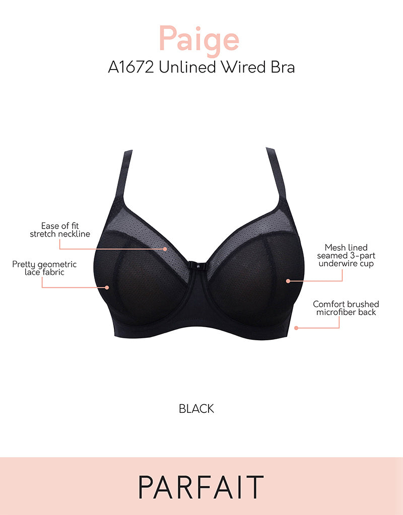 Parfait Paige Balconette Bra Black