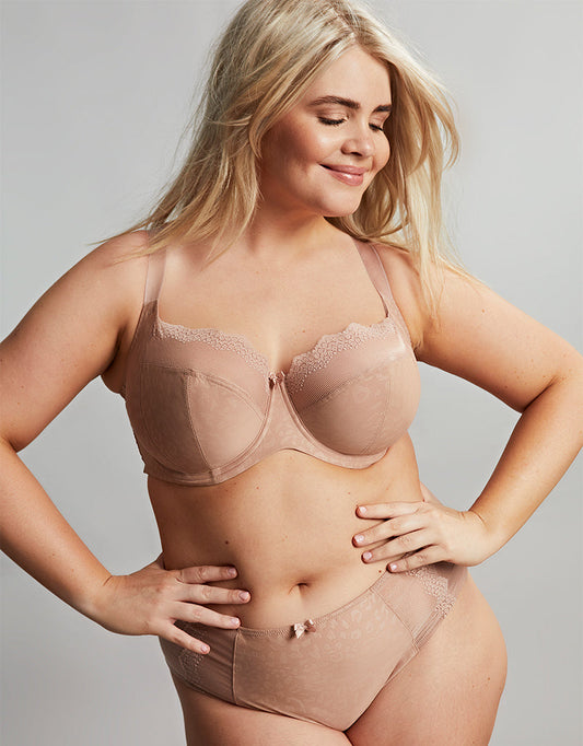 Sculptresse By Panache Esme Balconette Bra Mocha Animal